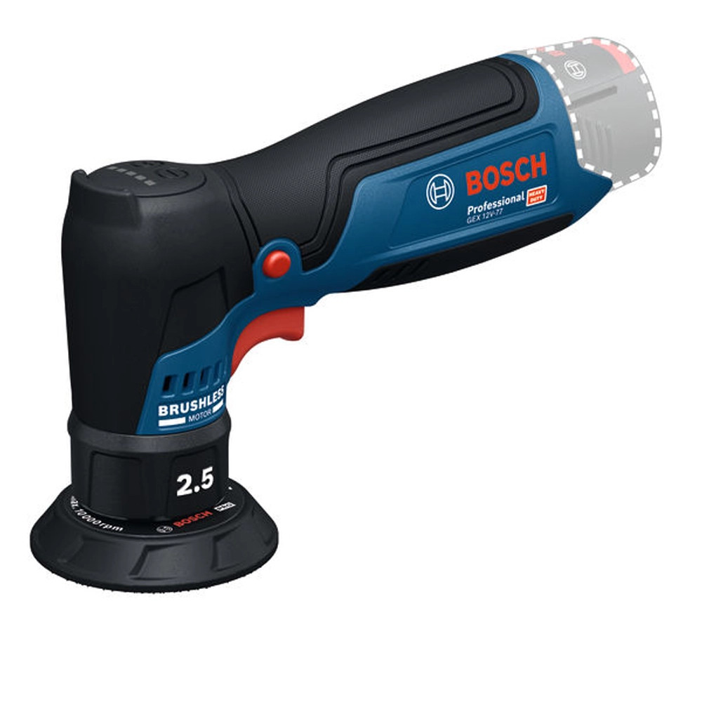Bosch GEX 12V-77 12V Random Orbit Sander - Body