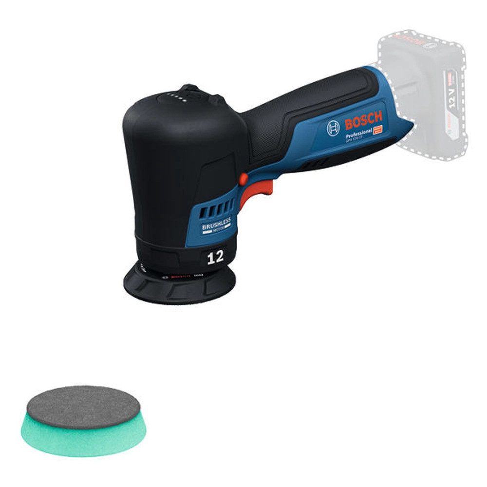 Bosch GPX 12V-77 12V Brushless 77mm Polisher - Body