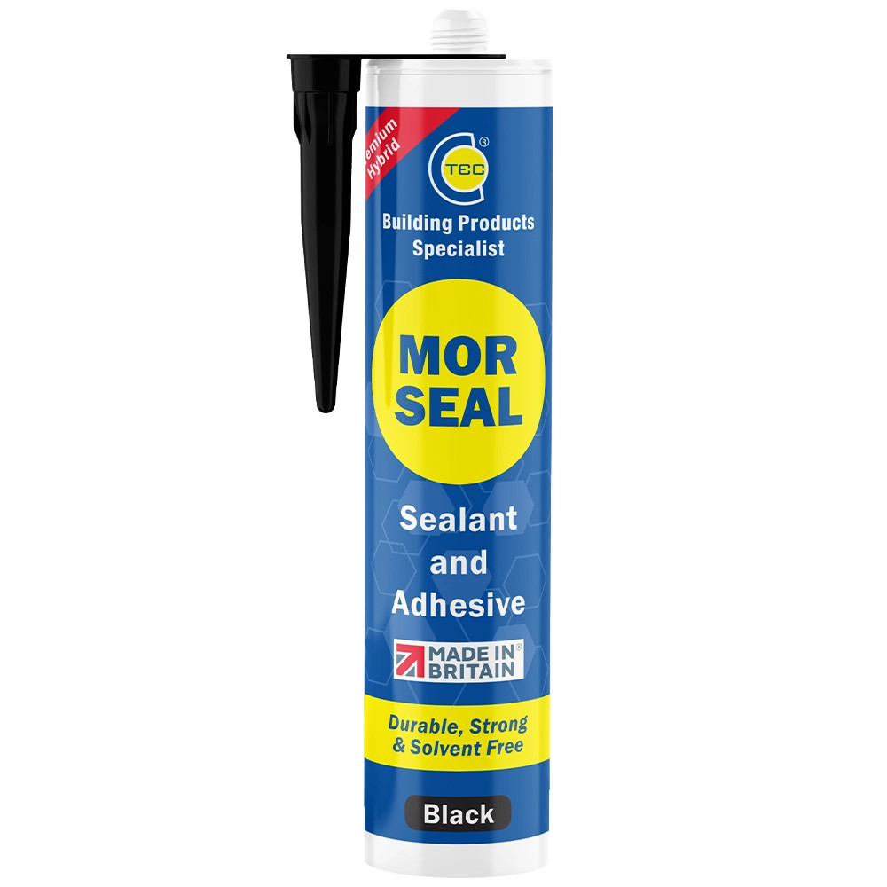 C-TEC Morseal Premium Hybrid Sealant and Adhesive (290ml) - Black