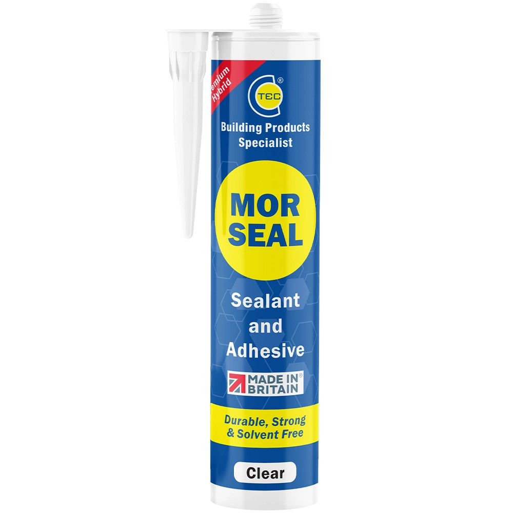C-TEC Morseal Premium Hybrid Sealant and Adhesive (290ml) - Clear