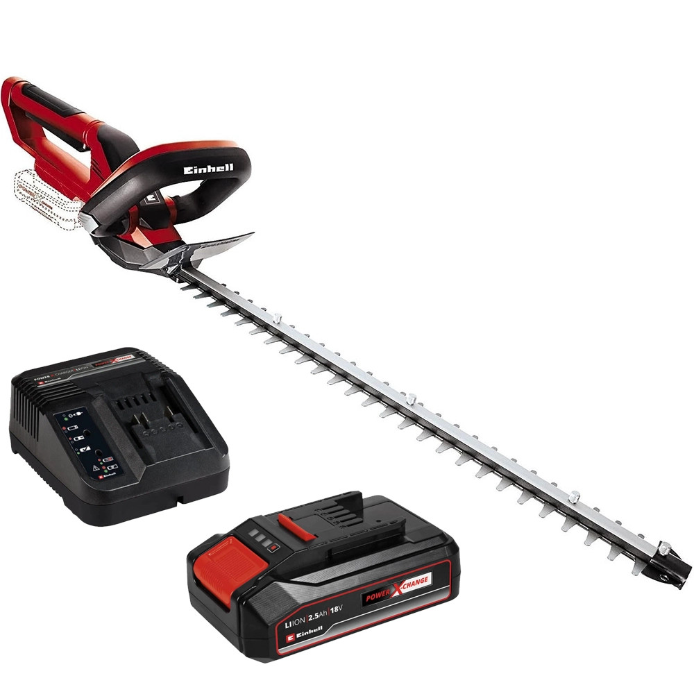 Einhell GC-CH 1855/1 Li-Solo 18V 62cm Hedge Trimmer, 2.5Ah Battery & Charger