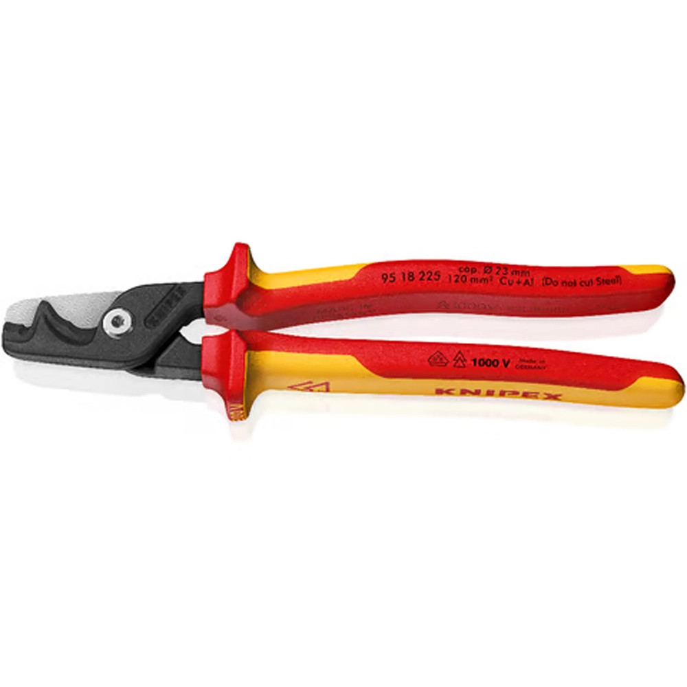 Knipex VDE StepCut XL Cable Shears 225mm