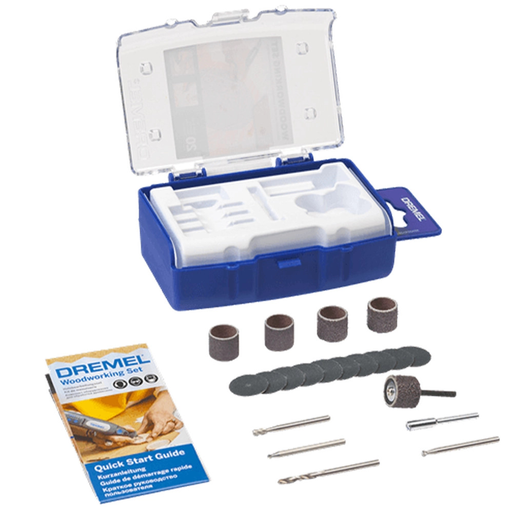 Dremel 20 Piece Woodworking Accessory Set