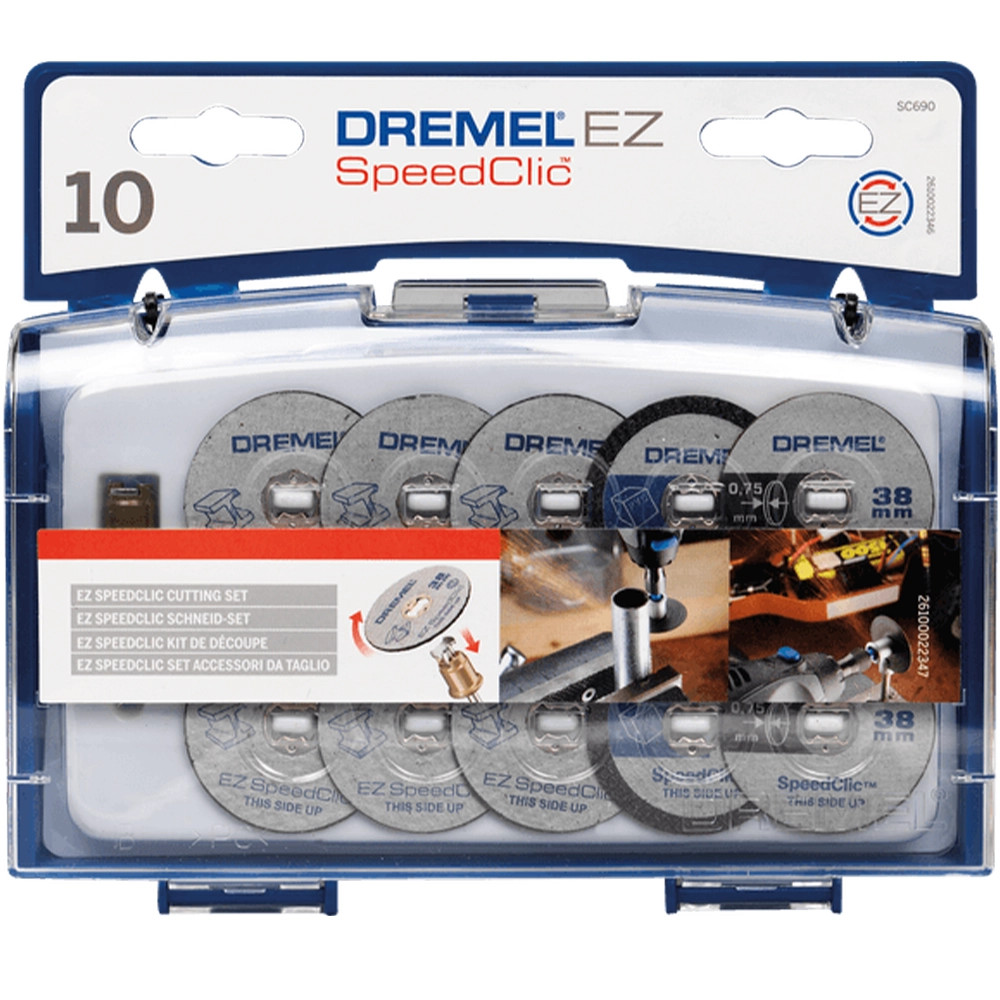 Dremel 10 Piece Speed Clic Cutting Accessory Set