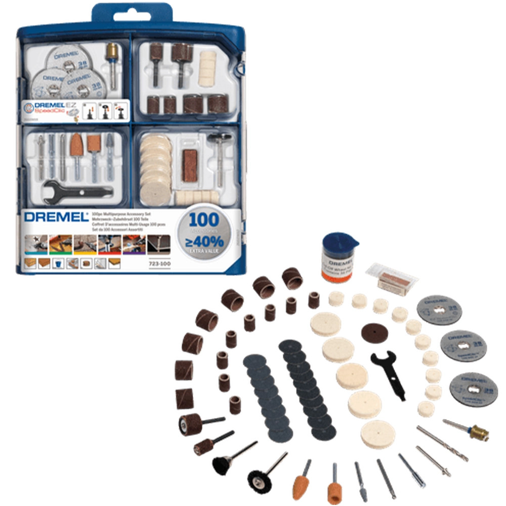Dremel 100 Piece Multipurpose Accessory Set