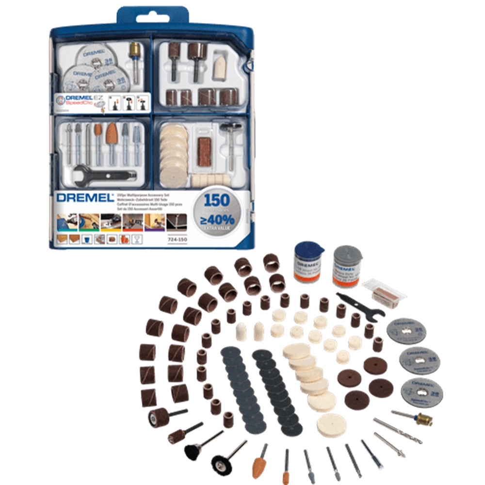 Dremel 150 Piece Multipurpose Accessory Set