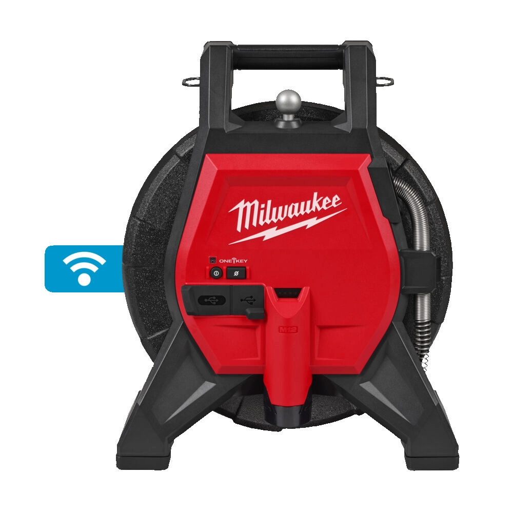 Milwaukee M12 SICO26-0 ONE-KEY Sewer Inspection Camera with 26m Rod
