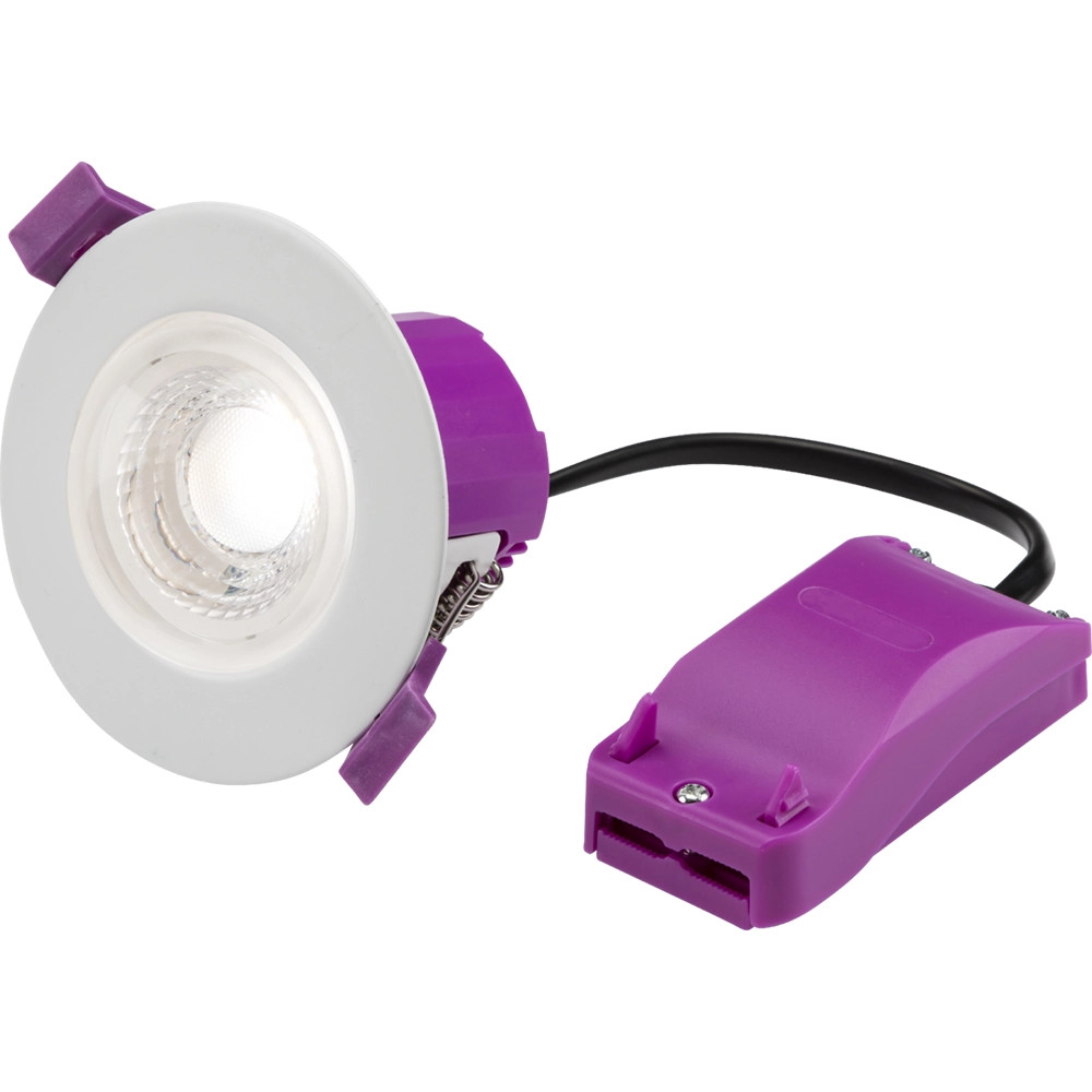 Knightsbridge RE6CTF 6W IP65 Fire-Rated LED Downlight