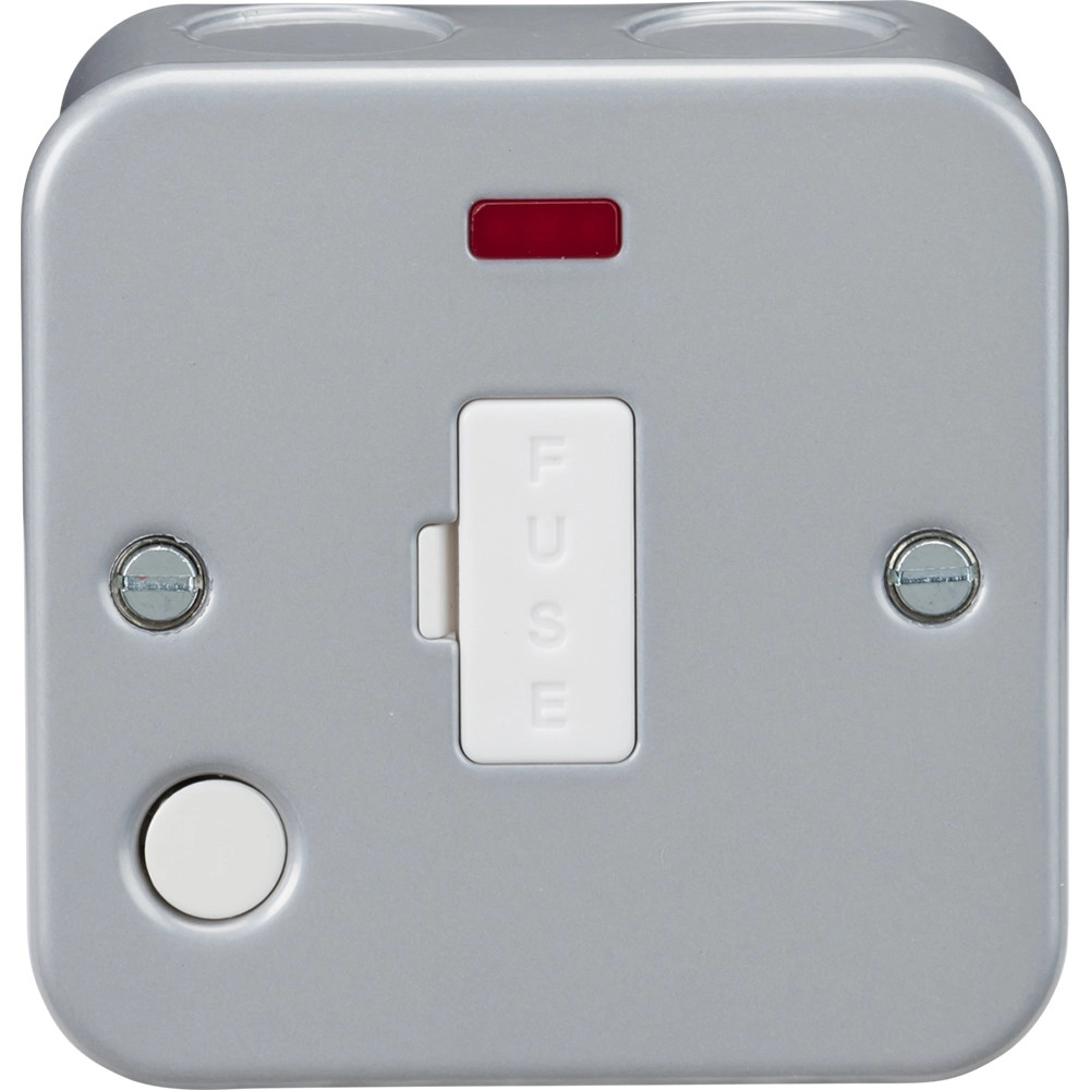 Knightsbridge M6000NF 13A Neon Flex Outlet Unswitched Fused Spur