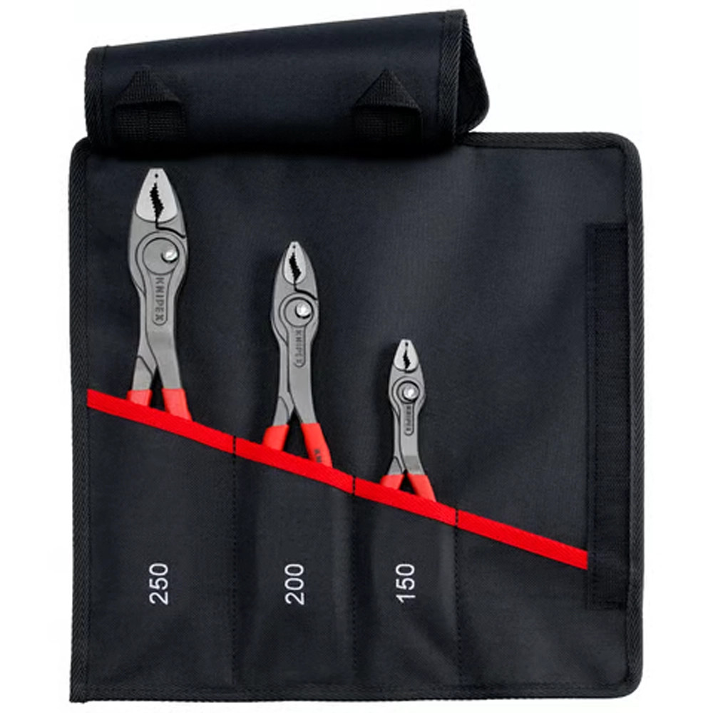 Knipex 3 Piece TwinGrip Slip Joint Pliers Set
