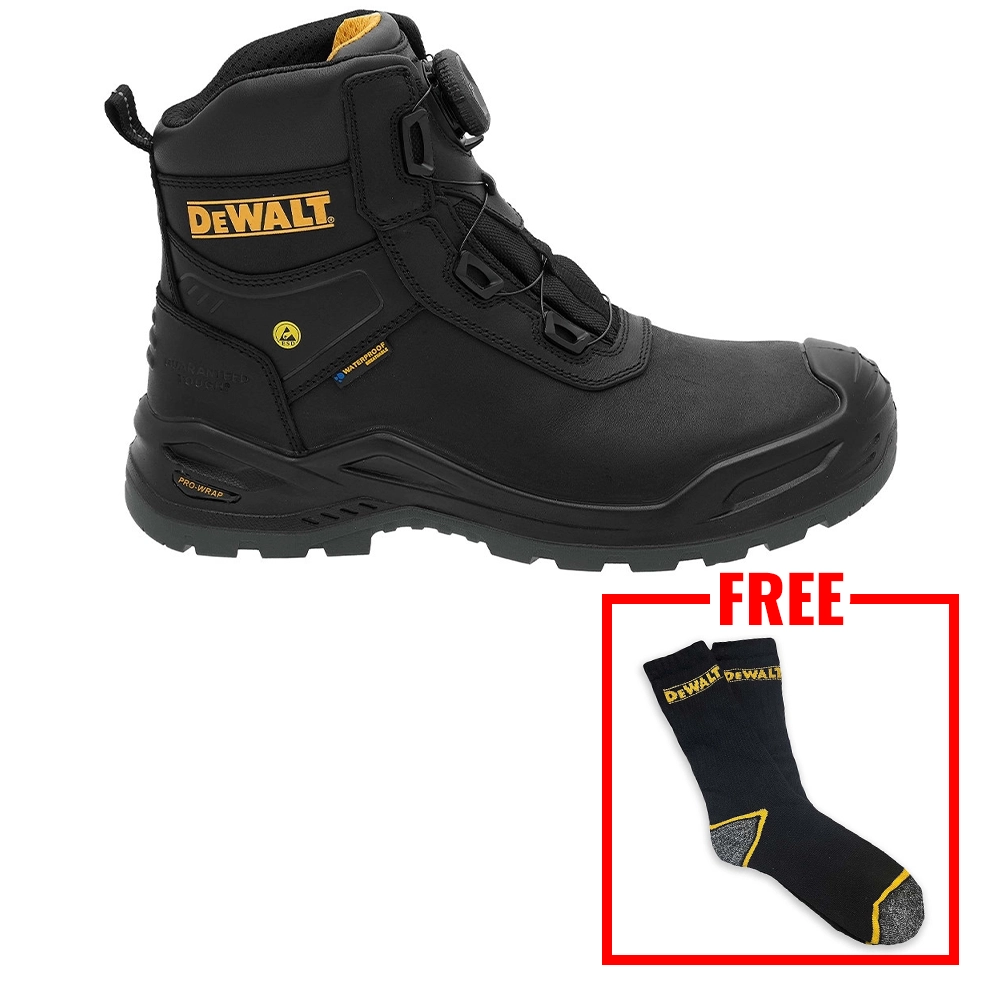 Dewalt Lander BOA Safety Boot - Black