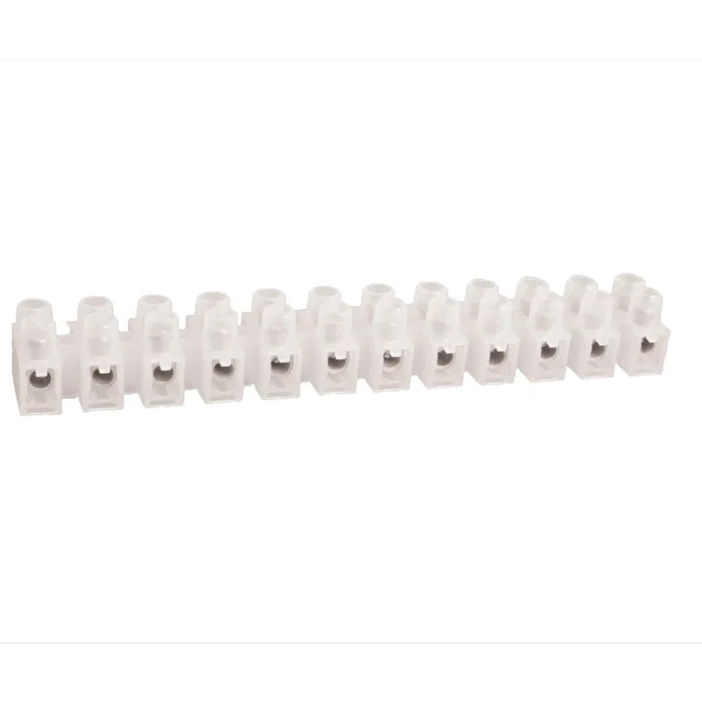 Termination Technology CS5A 12 Way 5A Polythene Connector Strips - Pack of 10