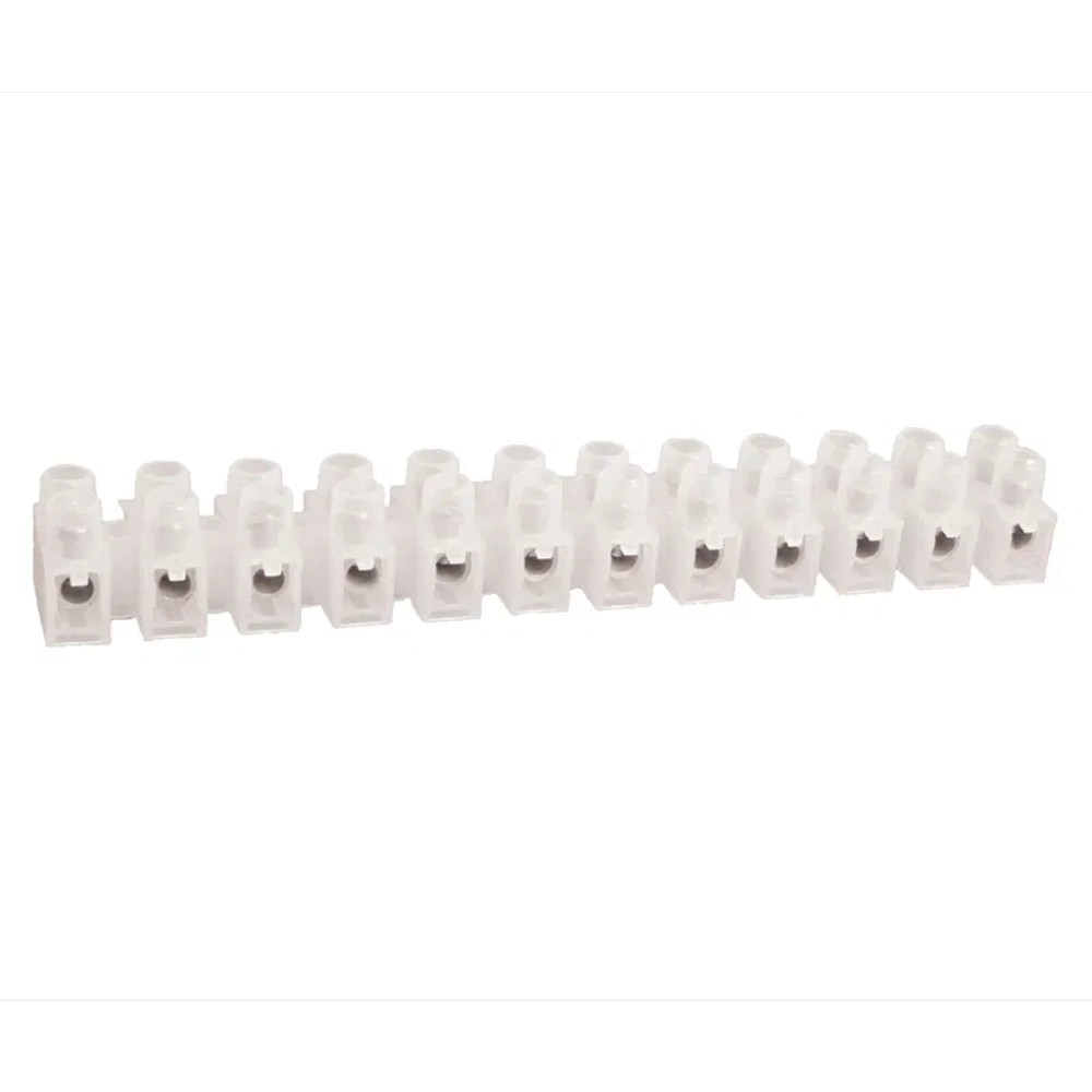Termination Technology CS15A 12 Way 15A Polythene Connector Strips - Pack of 10