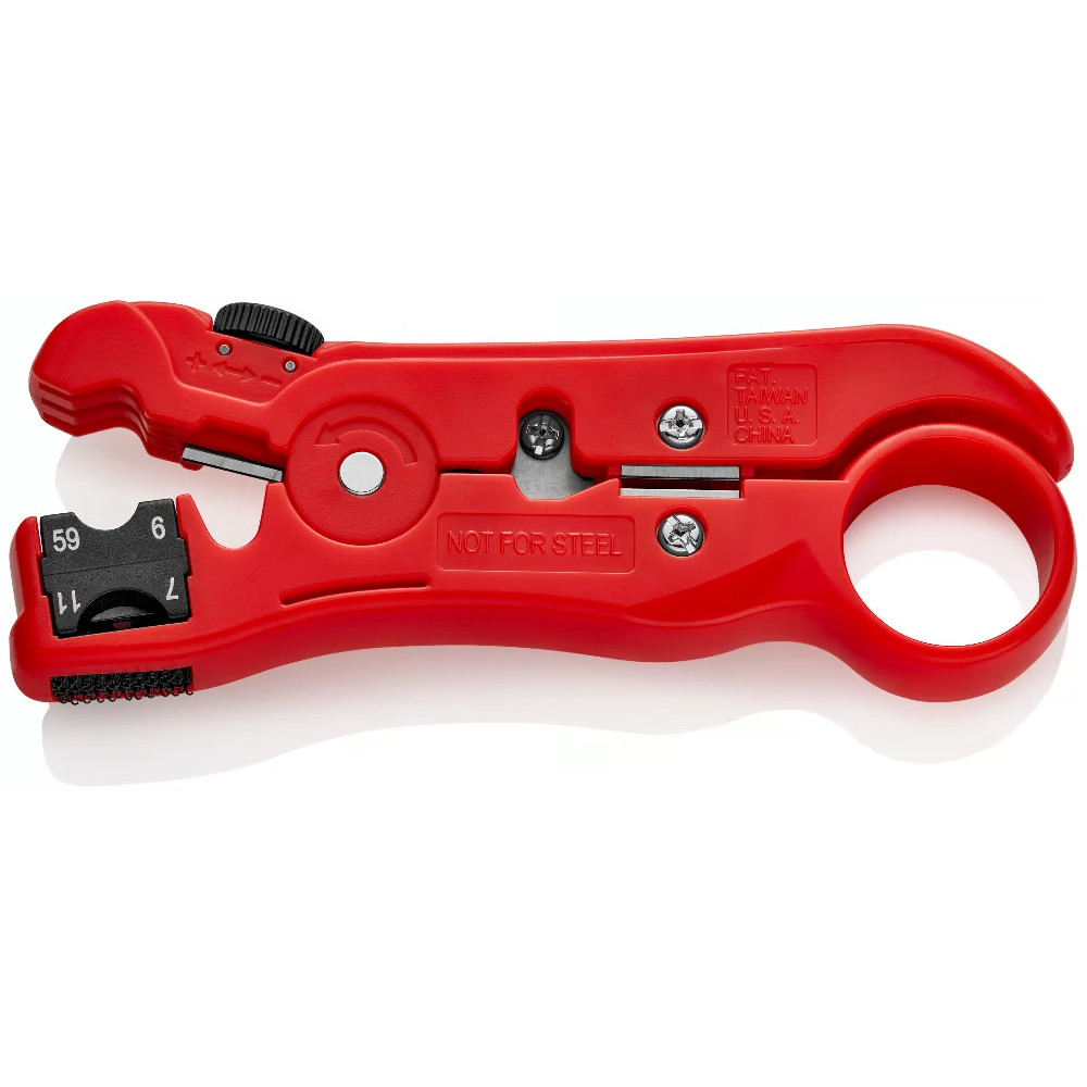 Knipex Coax & Data Cable Stripping Tool 125mm
