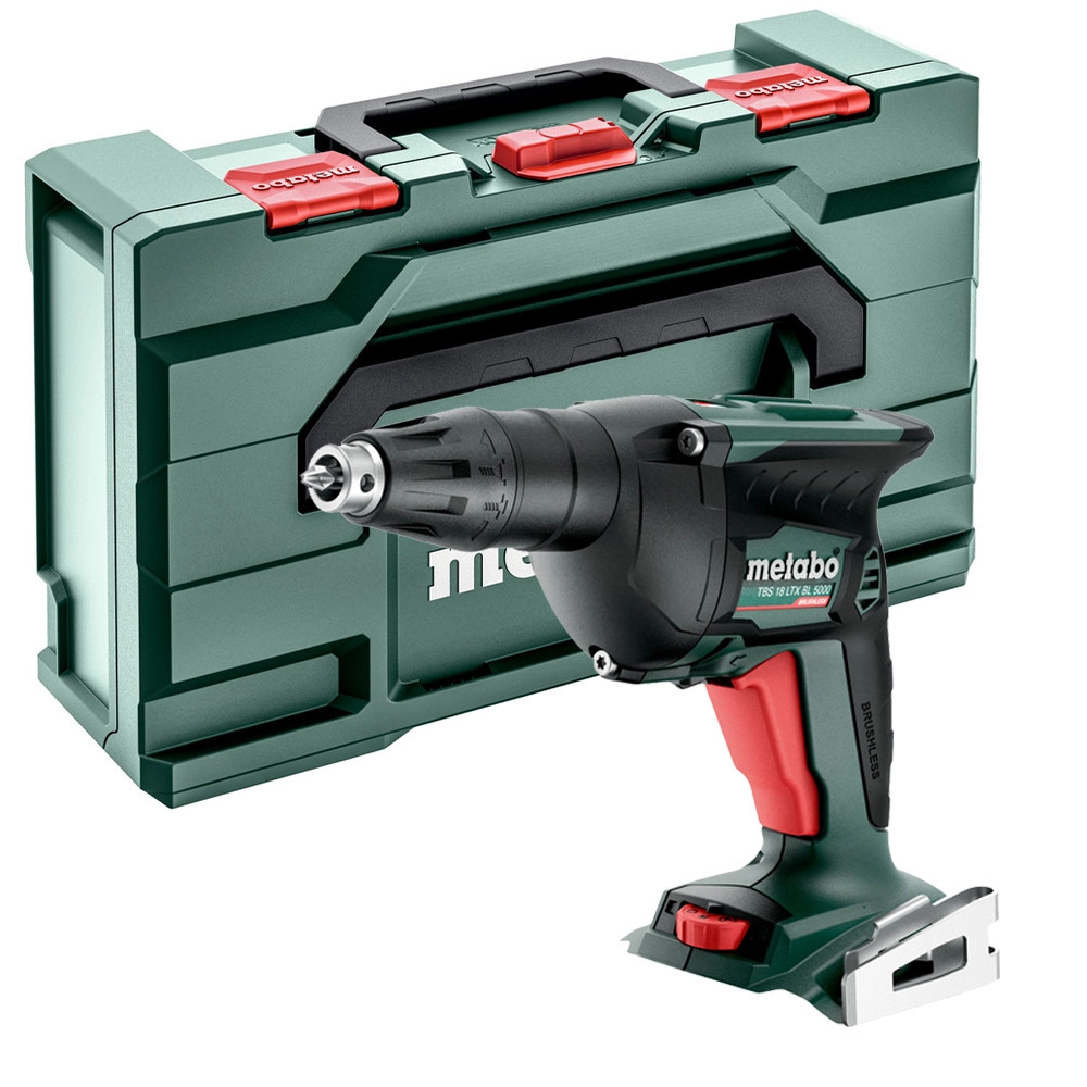 Metabo TBS 18 LTX BL 5000 18V Brushless Drywall Screwdriver - Body & Case