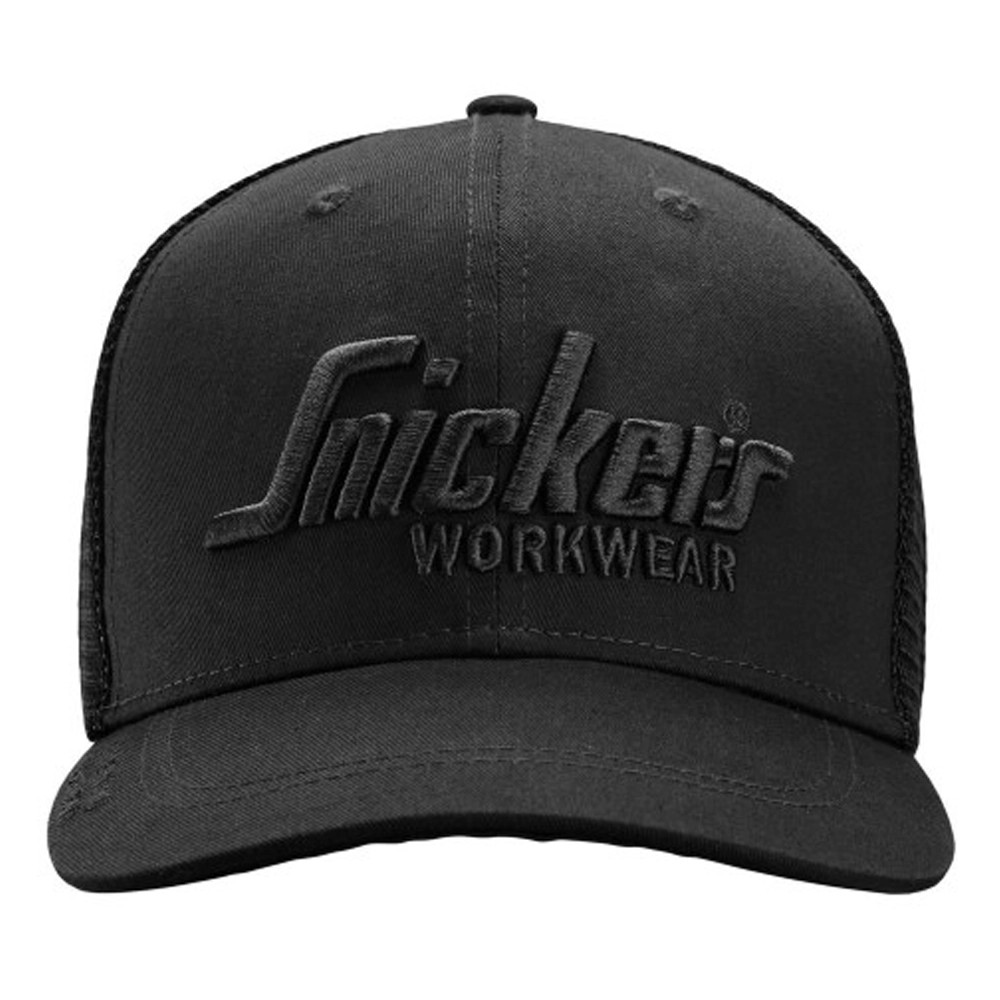 Snickers 9001 Trucker Cap - Black