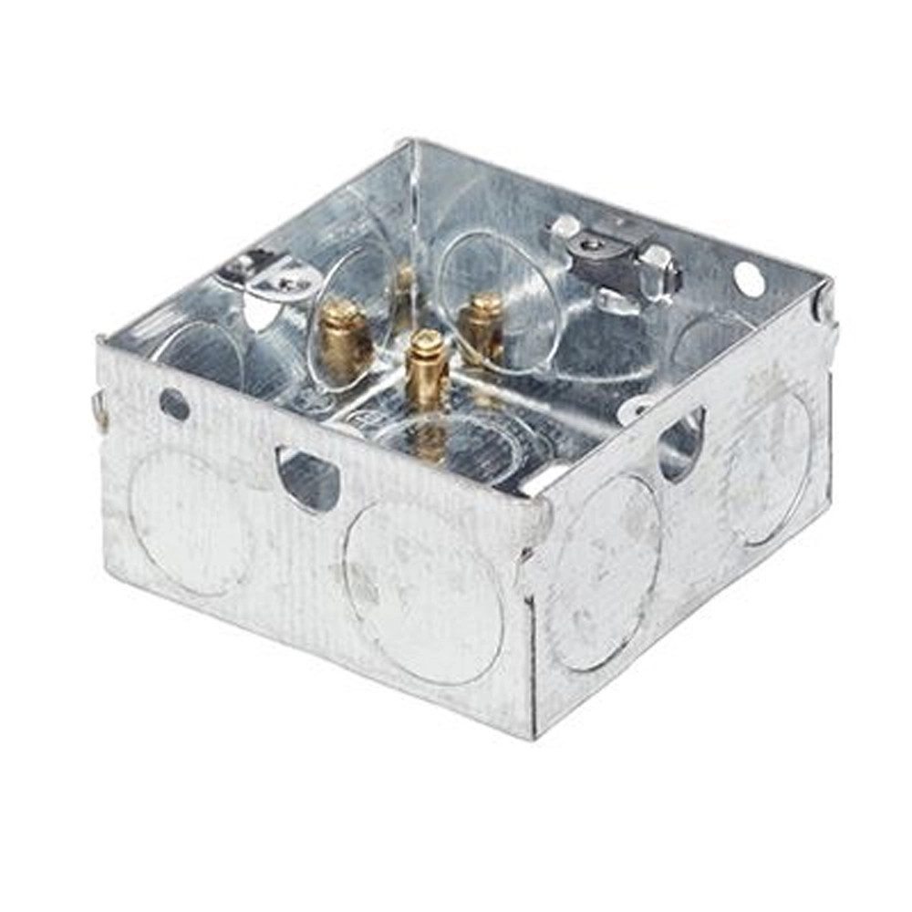 Greenbrook Steel Switch & Socket Box 1G 35mm