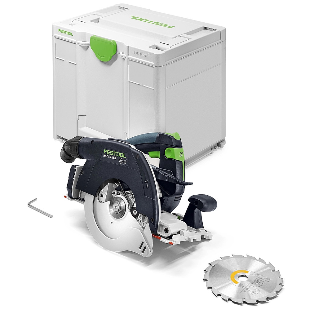 Festool HKC 55 KEB-Basic 18V Brushless Circular Saw - Body & Case