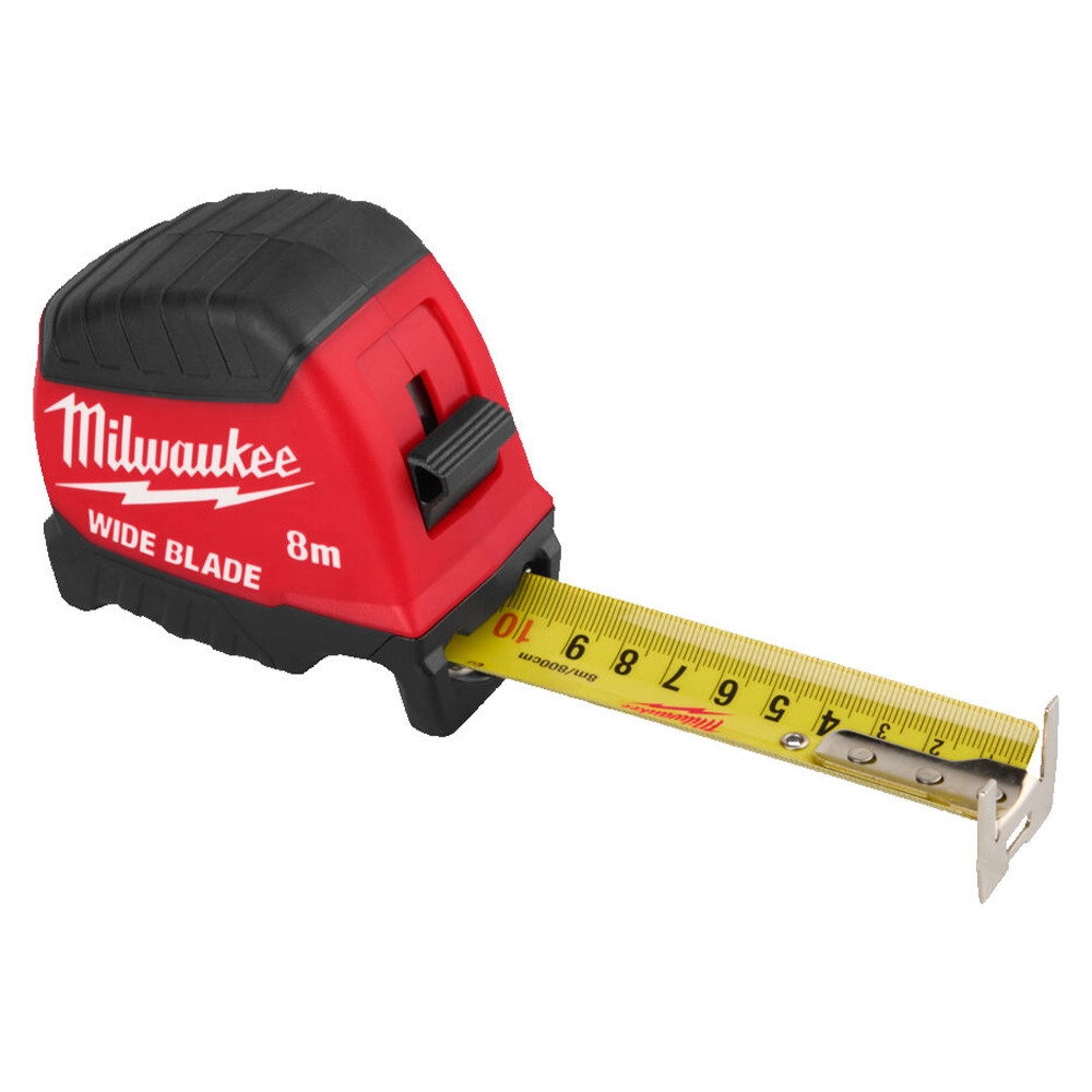 Milwaukee 8.0m WIDE BLADE Gen II Metric Tape Measure