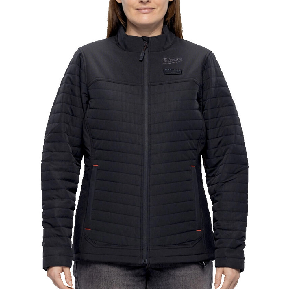 Milwaukee M12 HPJLBL3-0 12V HEXON Ladies Heated Puffer Jacket - Black