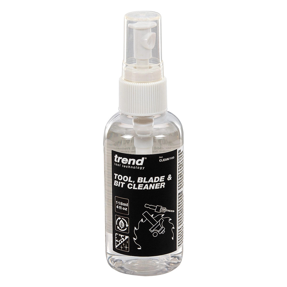 Trend CLEAN/100 Tool, Blade & Bit Cleaner - 118ml