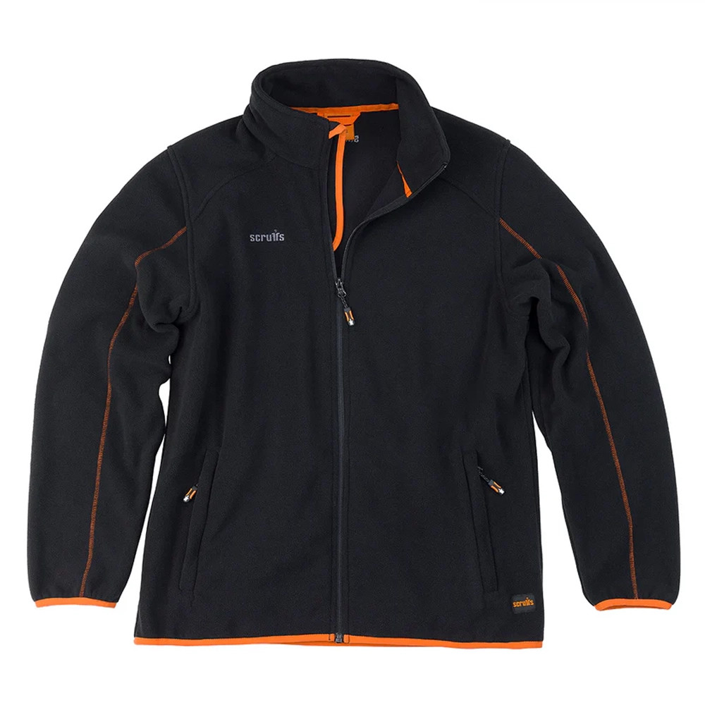 Scruffs Harbour Micro Fleece Jacket - Black