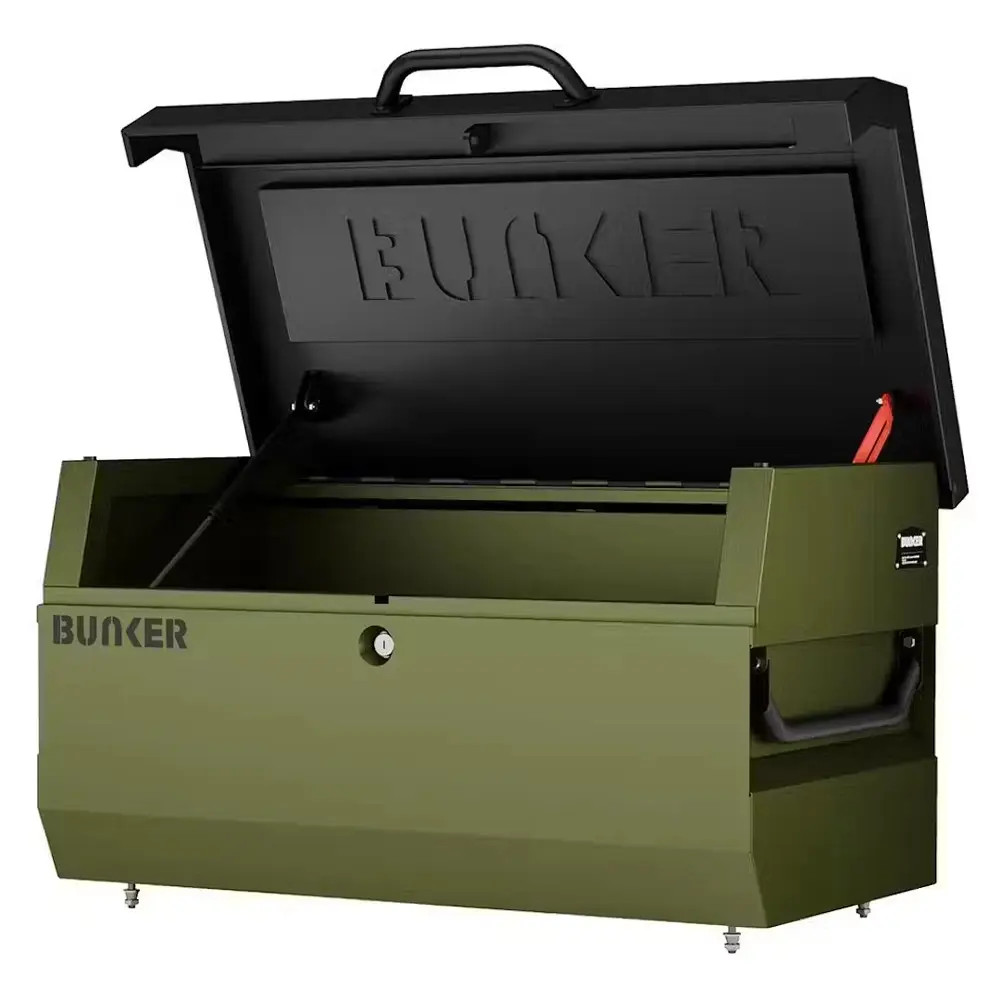 BUNKER T1 Heavy-Duty Vehicle Tool Security Box - Green