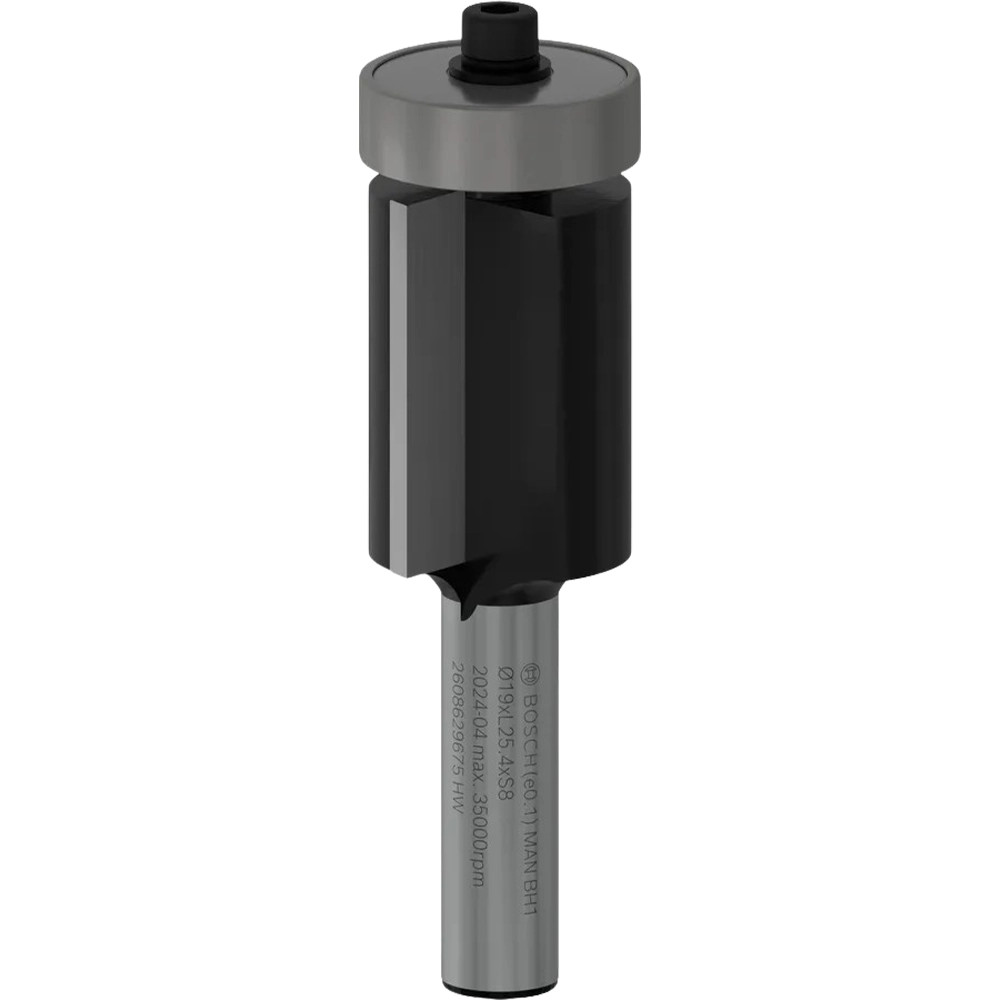 Bosch PRO 19mm x 25.4mm 8mm Shank Bottom Bearing Flush Trim Router Bit