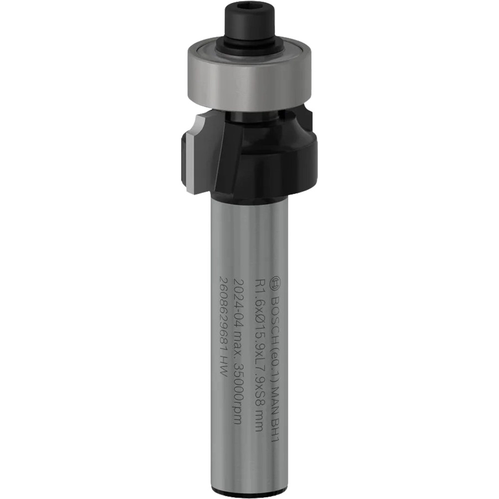4 Uds Cove Box Router Bit Punta Redonda 2 Flauta Acero De Tungsteno CNC