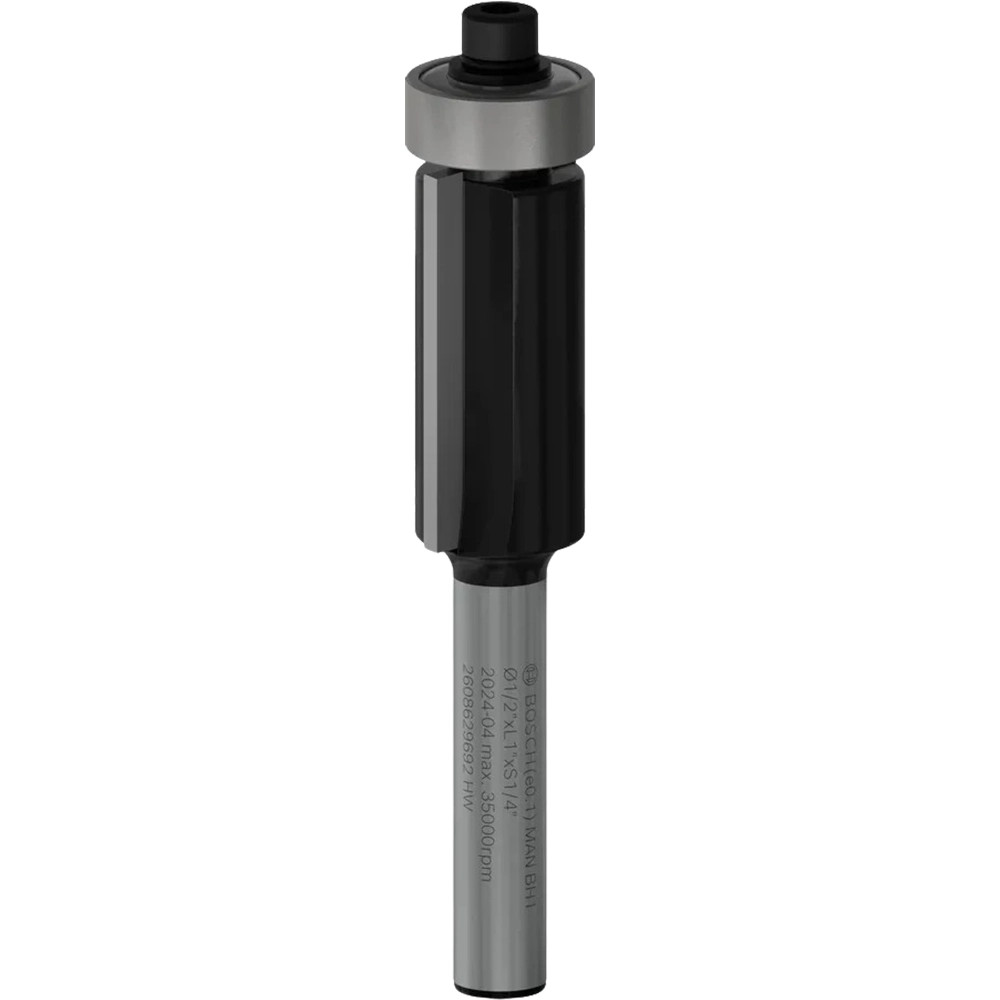 Bosch PRO 1/4" 12.7mm x 68mm Flush Trim Bottom Bearing Router Bit
