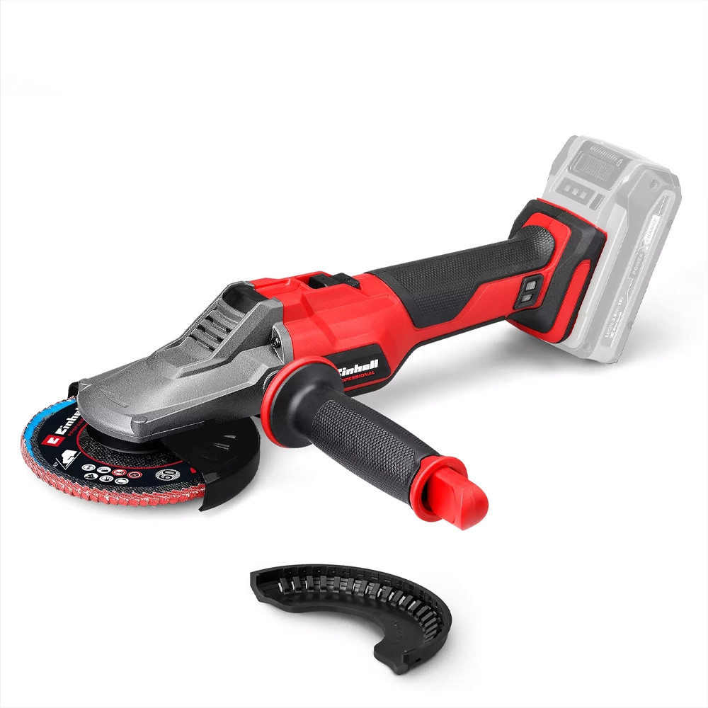 Einhell TP-AG 18/12 Professional 18V 125mm Brushless Flat Head Angle Grinder - Body
