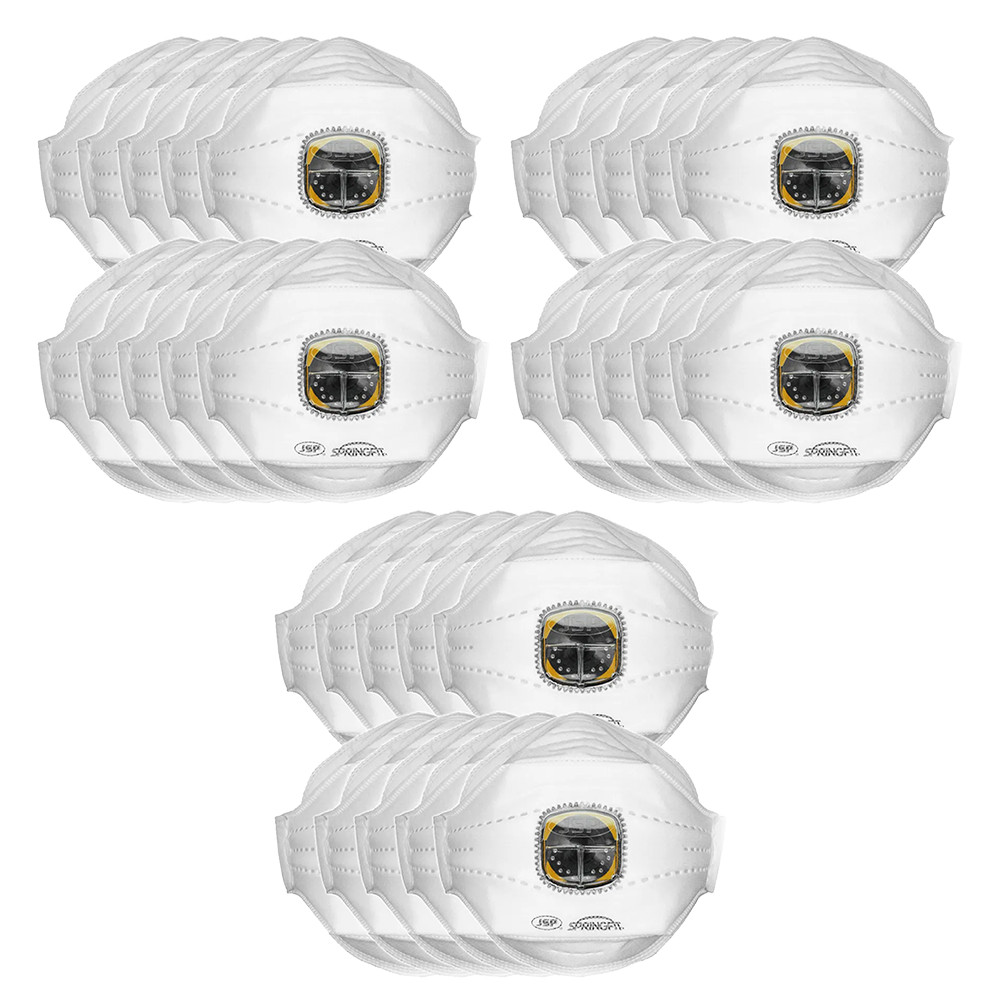 JSP BGA172-202-000 Springfit FFP2 with Typhoon Valve 425ML - Pack of 30