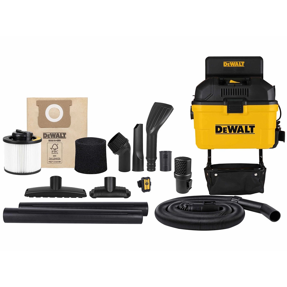 Dewalt DXV23GA 23L Garage Electric Wet & Dry Vacuum Cleaner