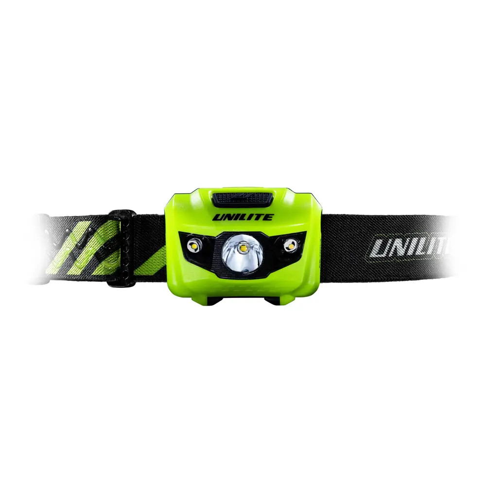 Unilite PS-HDL2 Lightweight Head Torch & 3x AAA 1.5V Alkaline Batteries