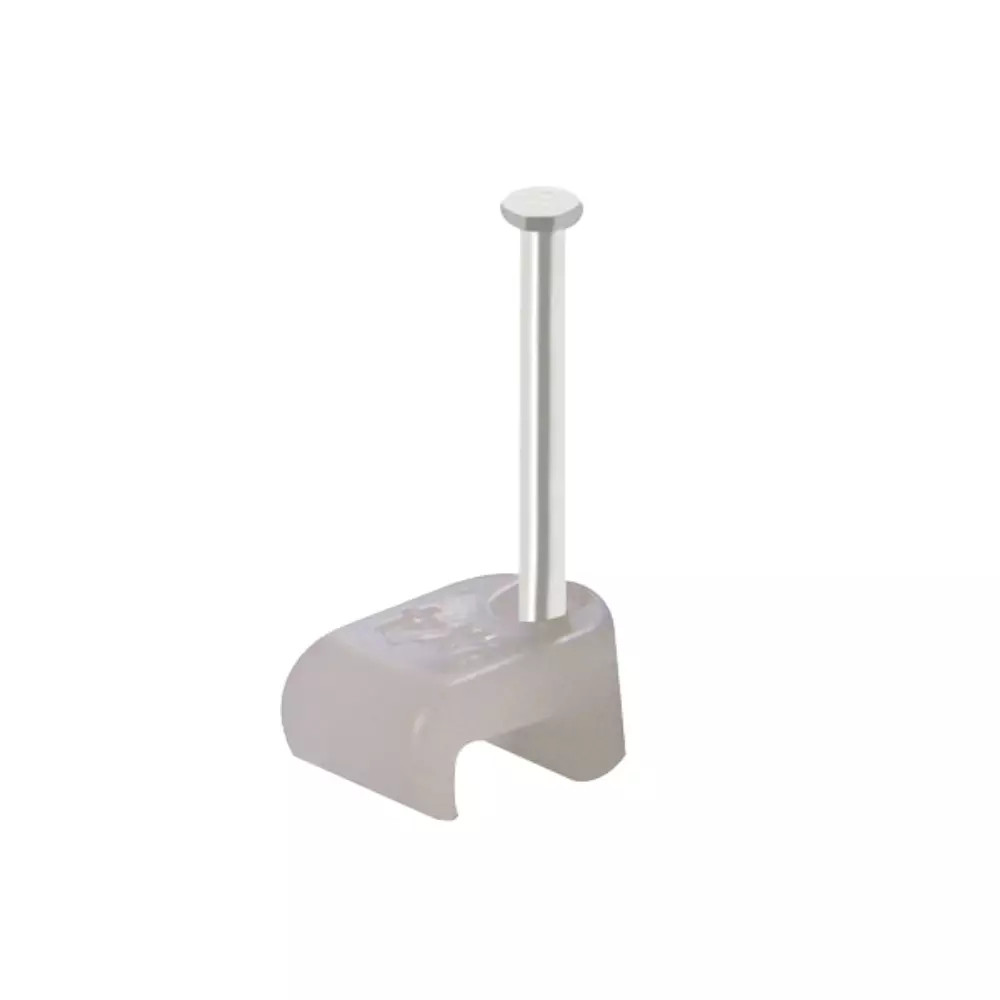 Unicrimp QFC1 Clear Cable Clips for 2.0 x 4.0mm Bellwire - Pack of 100