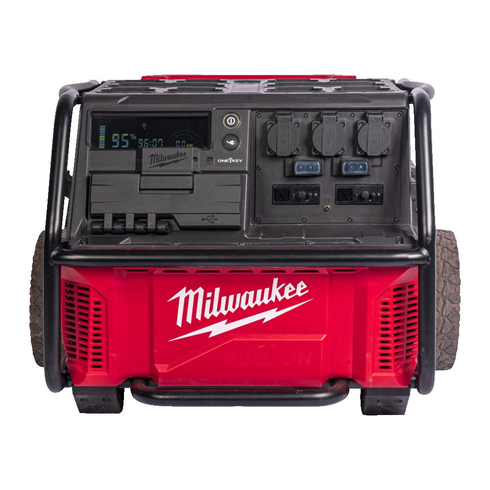 Milwaukee IRPSUOP2500 Roll On Mobile Power Supply with ONEKEY