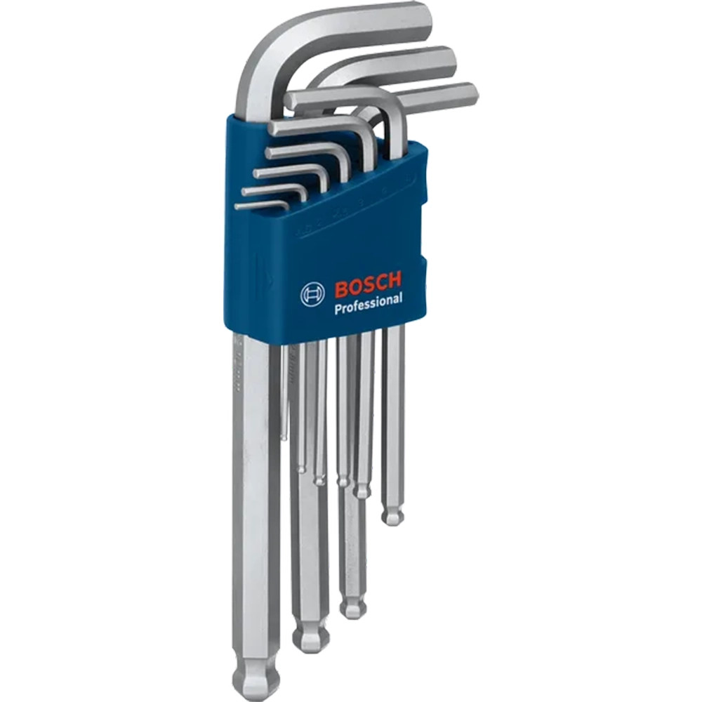 Bosch 9 Piece HEX Allen Key with Ball-End Set