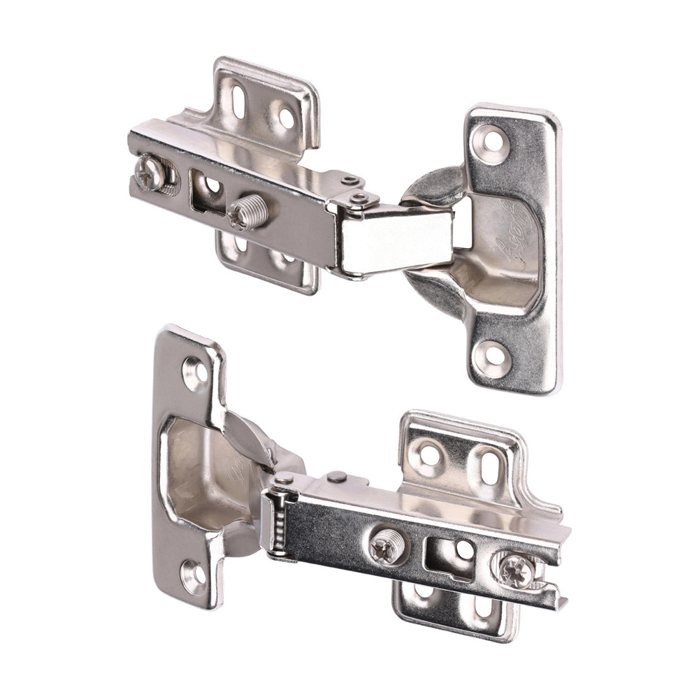 Timco 90° Cabinet Hinges Nickel - Pack of 2