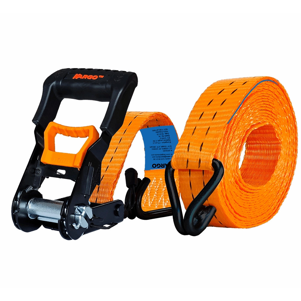KARGO STEALTH 35mm x 6m Heavy Duty Ratchet Strap