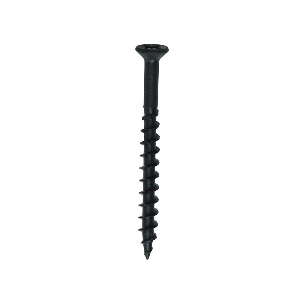 Timco 4.0 x 45mm Carcass Screw Black - Box of 500