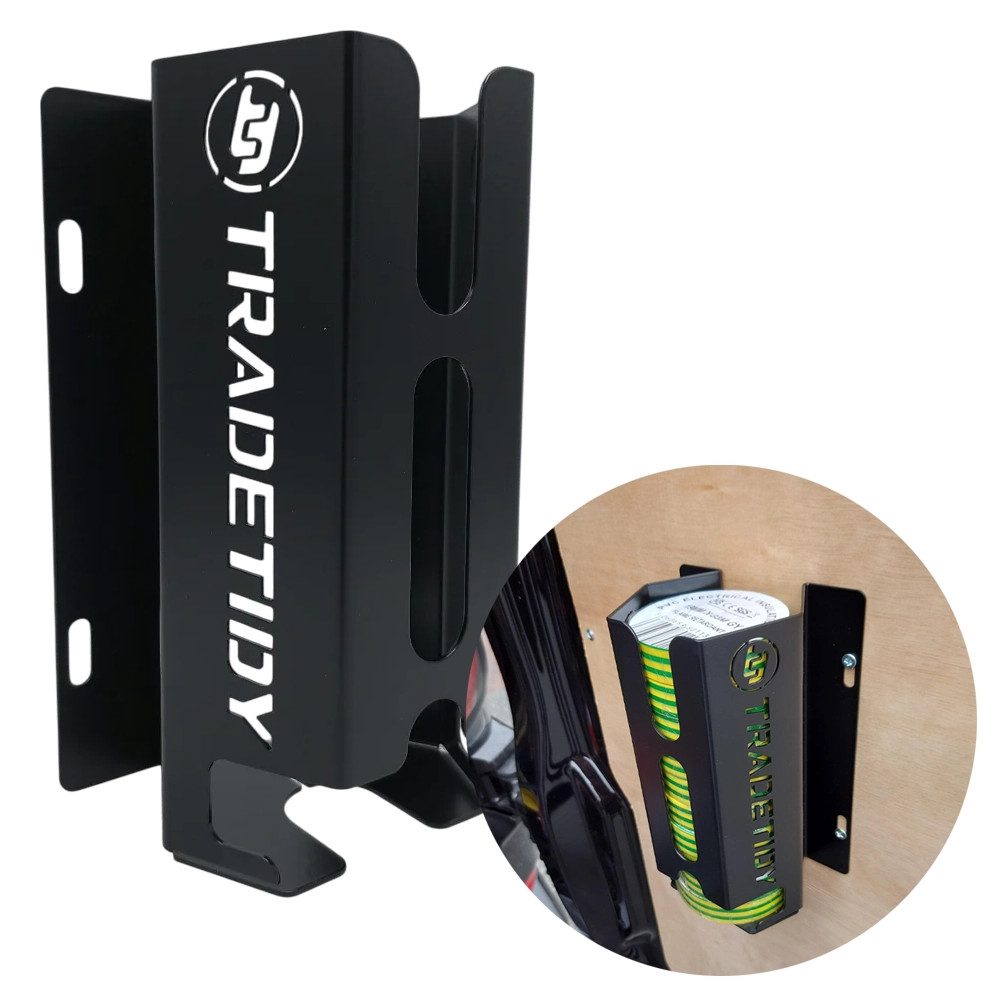 TradeTidy Electricians Tape Holder - Black