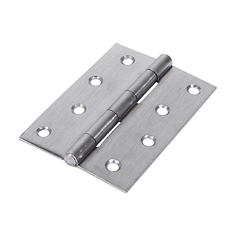 Timco Plain Butt Hinge 100 x 70mm Zinc - Pack of 2