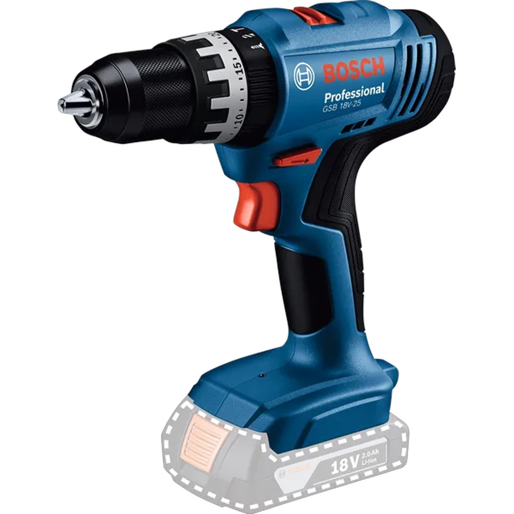 Bosch GSB 18V-25 18V Combi Drill - Body