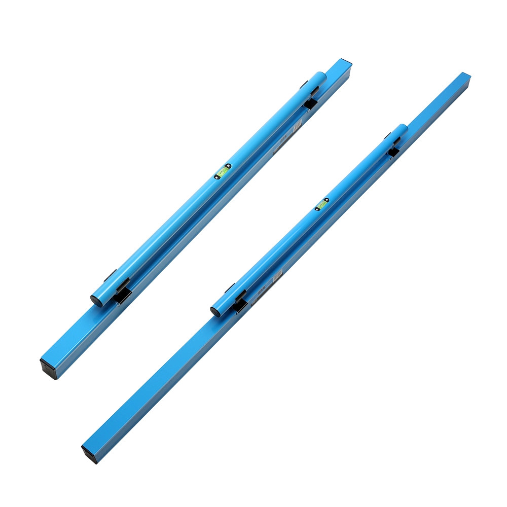 OX Pro 2 Piece Clamped Handle Concrete Screeds - With Vial