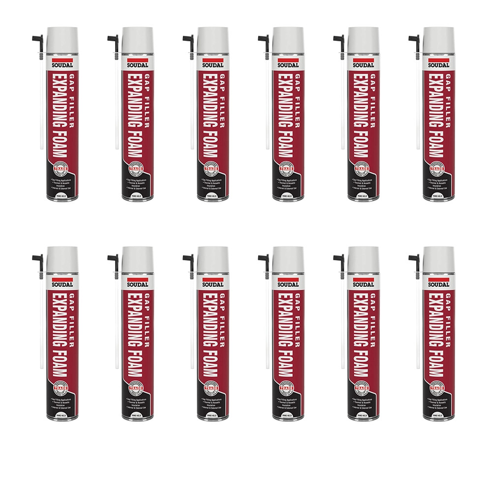 Soudal Trade Expanding Foam - 750ml - Box of 12