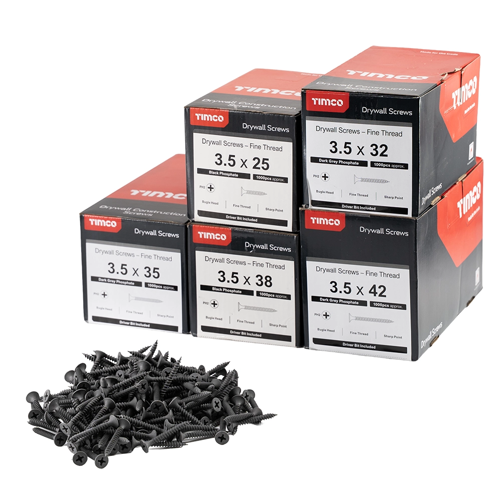 Timco Drywall Screw - Mixed Box of 5000