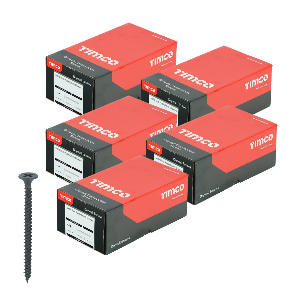 Timco Drywall Screw - Mixed Pack of 2500