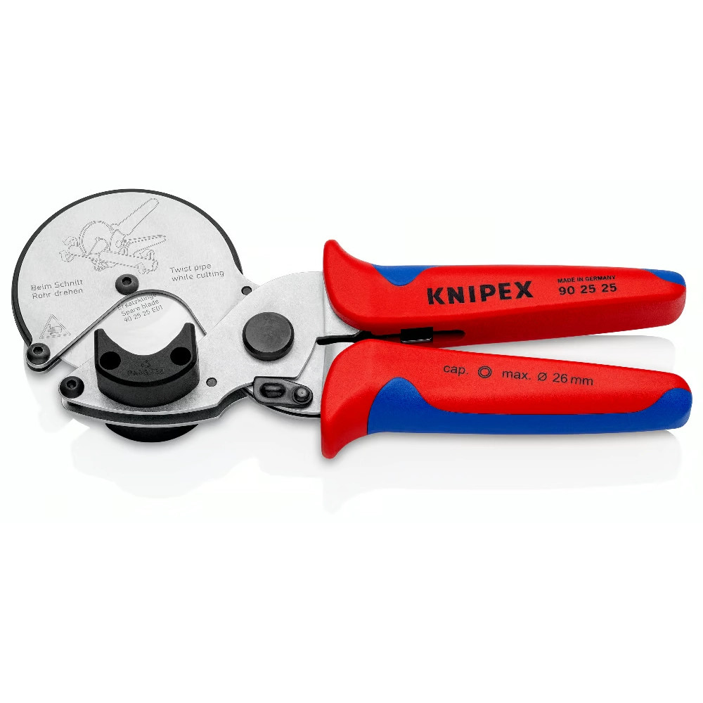 Knipex 90 25 25 Composite & Plastic Pipe Cutter 210 mm