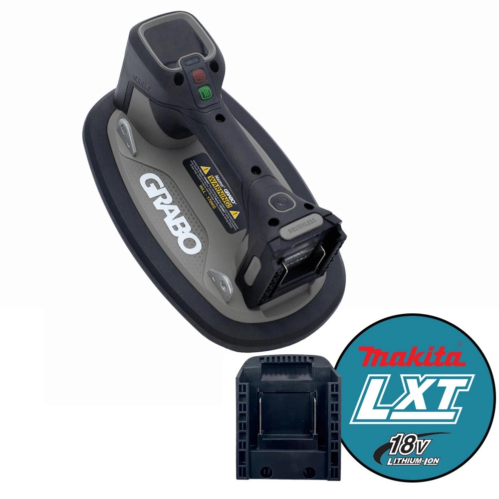 Grabo Pro Brushless Vacuum Lifter - Body & Makita Battery Adaptor
