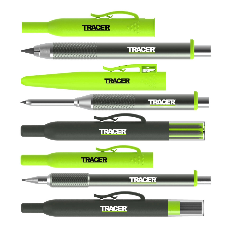 TRACER PRO Series 5 Piece Construction Marker Kit with Storage Case